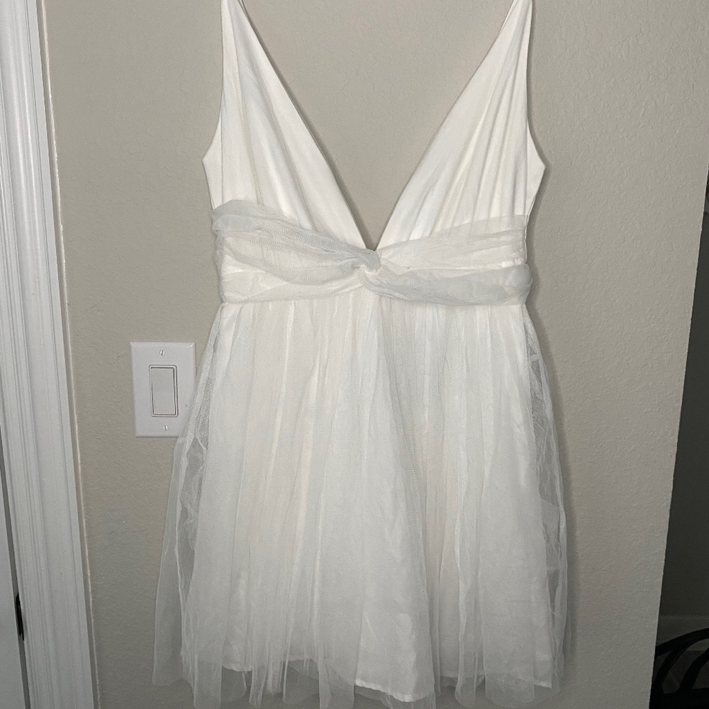 White dress